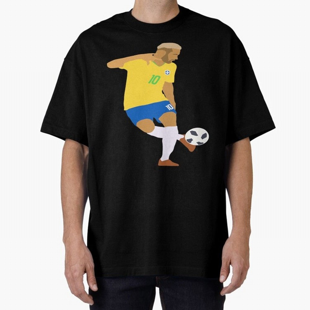 Neymar Brazil Football Control Skills Classic T-Shirt Show Fan Pride Across Global Football Passion for FIFA World Cup 2026, Centered on Messi, CR7 and Mbappe, Spain, Tournament Hype, Historic Matchups, Family Viewing Parties and Global Sports