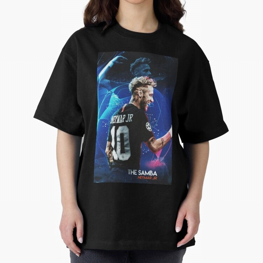 Neymar Junior | Perfect Gift #w44 Oversized T-Shirt Follow Every Goal of Global Football Passion for FIFA World Cup 2026 Group Stage, Driven by Messi, Neymar and Mbappe, Argentina, France and Brazil, Vintage Soccer Flavor, Modern Football Stars,