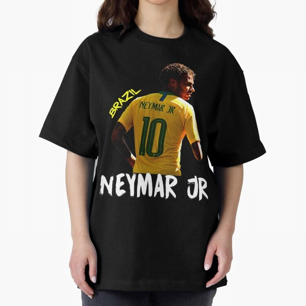 Brazil Neymar Selecao Oversized T-Shirt Capture Global Football Passion for FIFA World Cup 2026 USA Canada Mexico, Built around Messi and Cristiano Ronaldo, Portugal, Stadium Chants, National Pride, Trophy Dreams and Unforgettable Football