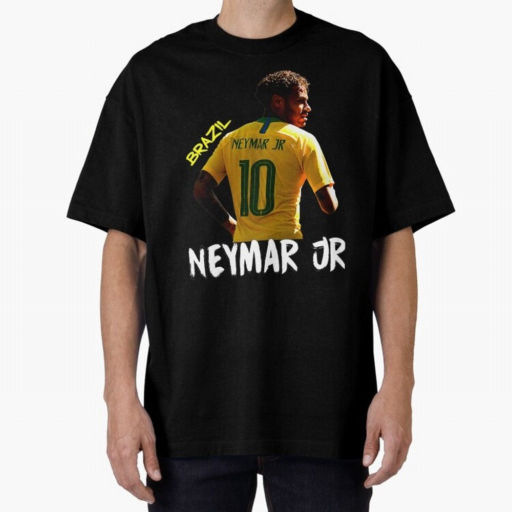 Brazil Neymar Selecao Oversized T-Shirt Capture Global Football Passion for FIFA World Cup 2026 USA Canada Mexico, Built around Messi and Cristiano Ronaldo, Portugal, Stadium Chants, National Pride, Trophy Dreams and Unforgettable Football