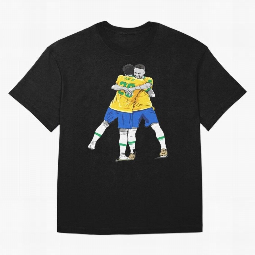 BRAZIL Neymar Jr and Vini Jr World Cup Celebration Classic T-Shirt Make Your Look Match the FIFA World Cup 2026 Group Stage Journey through Messi, CR7 and Mbappe Highlights, France Pride, Football History, Final Match Energy, Crowd Noise and Once