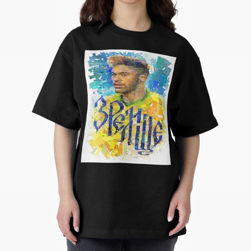 Neymar Illustration Art Framed Art Print Classic T-Shirt Celebrate Fan Culture around the FIFA World Cup 2026 USA Canada Mexico Journey through CR7 Highlights, Brazil, Portugal and Argentina Pride, Supporter Pride, Iconic Celebrations, Legendary