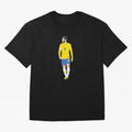 neymar brazil Oversized T-Shirt Join the FIFA World Cup 2026 Journey through Messi, Neymar and Mbappe Highlights, Brazil Pride, Classic Soccer Heritage, Championship Pressure, Fan Loyalty and International Pride; Perfect for People Who Love