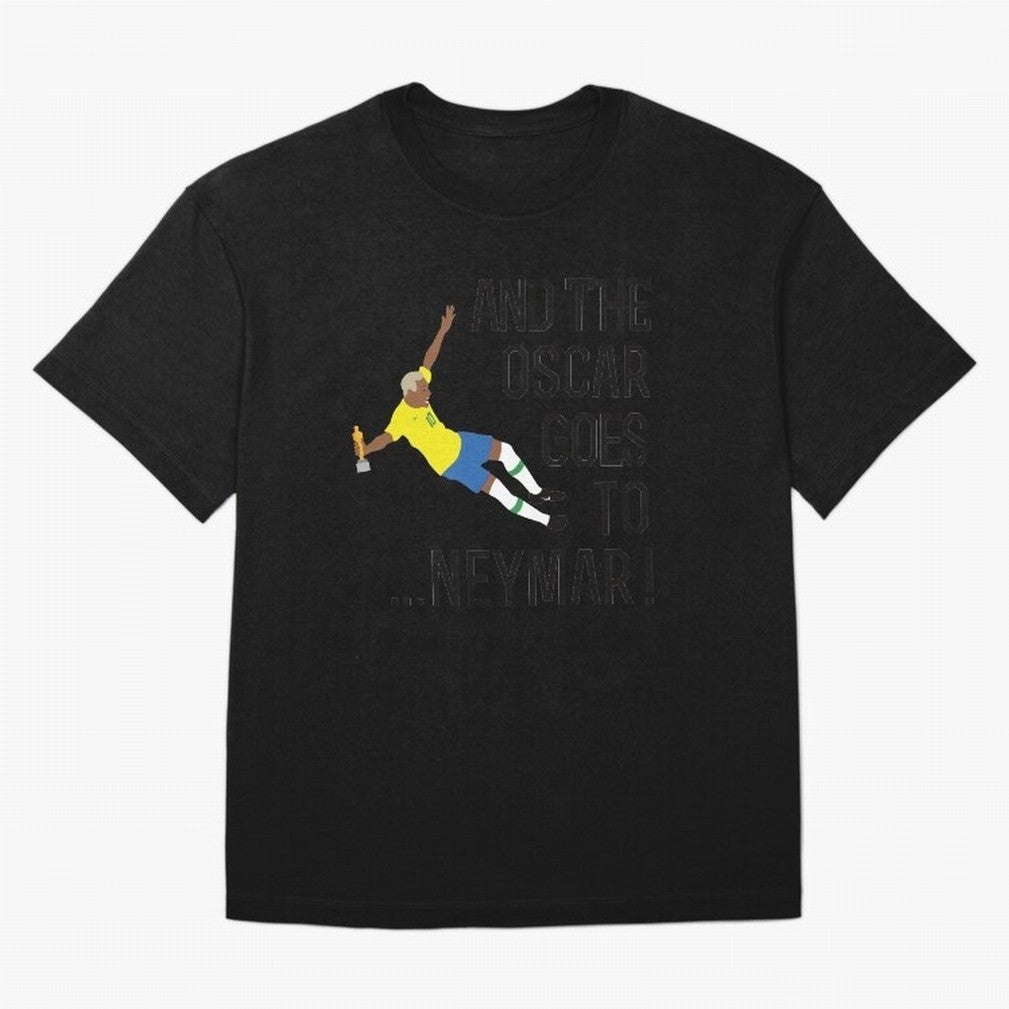 Neymar Diving Oversized T-Shirt Bring Supporter Culture to FIFA World Cup 2026 Group Stage for Fans of Haaland and Mbappe and England, Bringing Fan Favorite Moments, National Team Passion, Big Match Drama and Soccer History; Made for Die Hard