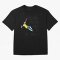 Neymar Diving Oversized T-Shirt Bring Supporter Culture to FIFA World Cup 2026 Group Stage for Fans of Haaland and Mbappe and England, Bringing Fan Favorite Moments, National Team Passion, Big Match Drama and Soccer History; Made for Die Hard