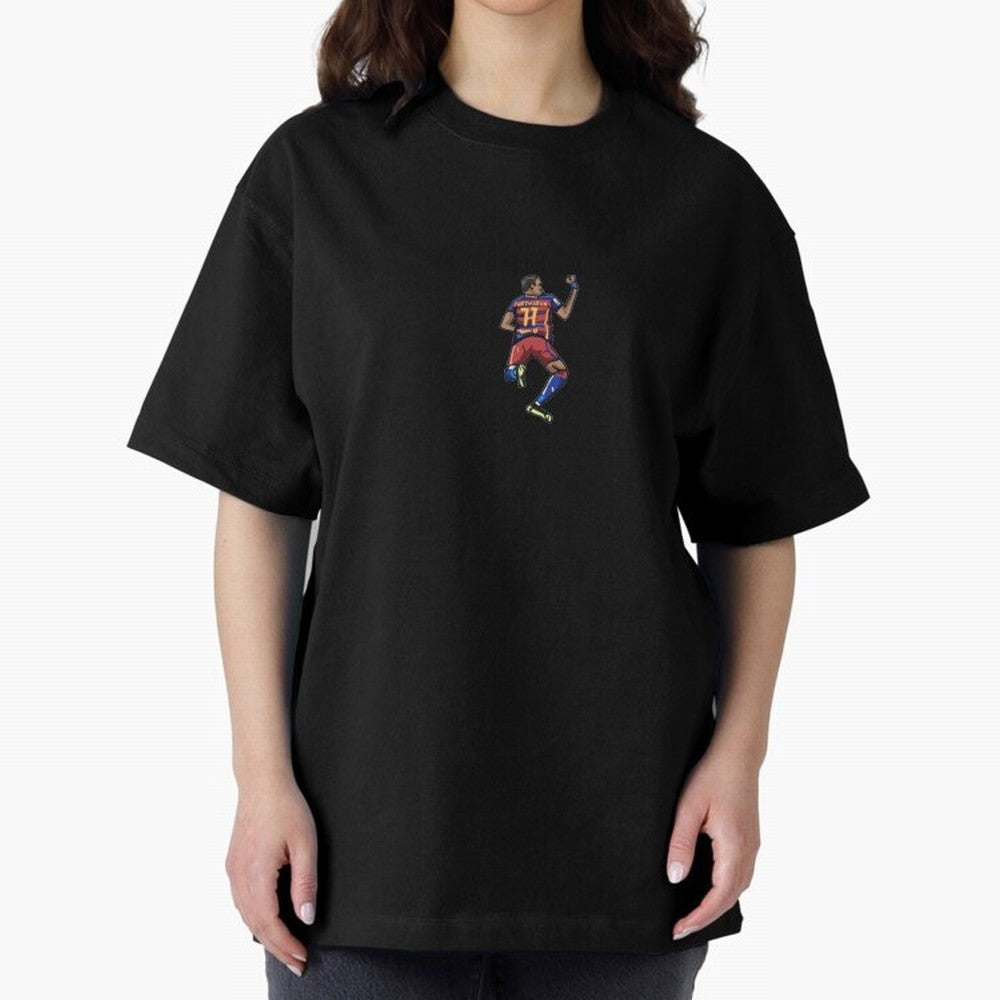 Neymar Jr, Barcelona Oversized T-Shirt Make Memories around the FIFA World Cup 2026 Group Stage Journey through Haaland and Mbappe Highlights, England, France and Netherlands Pride, Championship Spirit, Famous Goals, Roaring Crowds and
