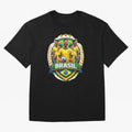 Brazil Football National Team Pride- Brazil Soccer Graphics Classic T-Shirt Follow the Road to FIFA World Cup 2026 USA Canada Mexico Spirit, Celebrating Portugal, Cristiano Ronaldo, Haaland and CR7, Classic Soccer Heritage, Championship Pressure,