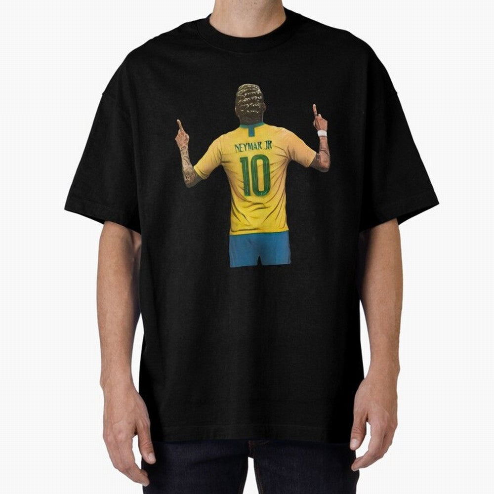 neymar jr Oversized T-Shirt Wear the Spirit of FIFA World Cup 2026 Group Stage Built around CR7, Argentina, France and Brazil Energy, Championship Spirit, Famous Goals, Roaring Crowds and International Football Unity; Made for Die Hard Supporters,
