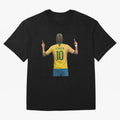 neymar jr Oversized T-Shirt Wear the Spirit of FIFA World Cup 2026 Group Stage Built around CR7, Argentina, France and Brazil Energy, Championship Spirit, Famous Goals, Roaring Crowds and International Football Unity; Made for Die Hard Supporters,