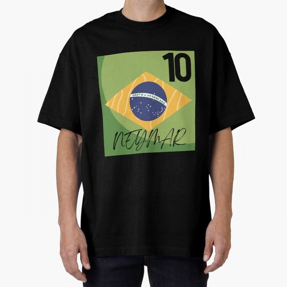 NEYMAR 10 Classic T-Shirt Step into Match Day Hype around FIFA World Cup 2026, CR7, Germany, Global Supporter Spirit, Legendary Goals, National Colors and Tournament Celebration; Perfect for People Who Love Argentina, Brazil, France, England,