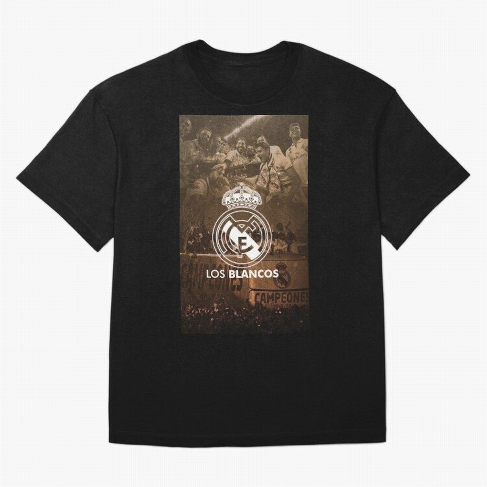King Madrid Oversized T-Shirt Back the Journey through FIFA World Cup 2026 Group Stage Spirit, Filled with Portugal, Spain and Germany, Haaland and Mbappe, Match Day Excitement, Supporter Culture, Golden Goals and Global Football Passion; Ideal for