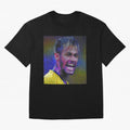 Neymar Poster Panting Art Brazilian Soccer Player Classic T-Shirt Create FIFA World Cup 2026 Spirit, Connected to England, Neymar, Haaland and Cristiano Ronaldo, Classic Soccer Heritage, Championship Pressure, Fan Loyalty and International Pride;