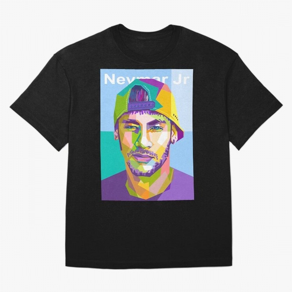Neymar Jr Tri-blend T-Shirt Represent the Passion of Match Day Hype around FIFA World Cup 2026 Group Stage, Messi and Cristiano Ronaldo, France and Portugal, Vintage Soccer Flavor, Modern Football Stars, National Flags and Final Night Emotion;