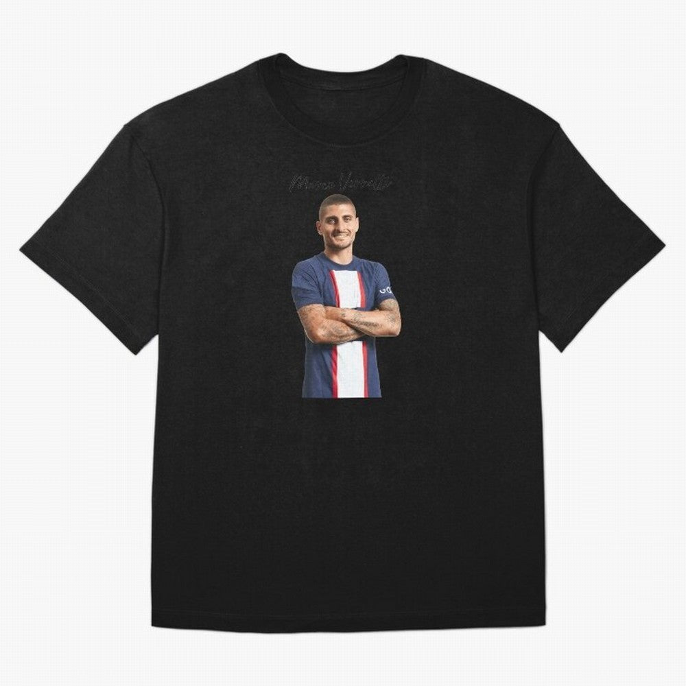 Marco Verratti Classic T-Shirt Celebrate Global Passion for FIFA World Cup 2026 Spirit, with Netherlands, Haaland and Mbappe, Goal Celebration Energy, Supporter Heritage, Football Icons and Worldwide Tournament Joy; Made for Die Hard Supporters,