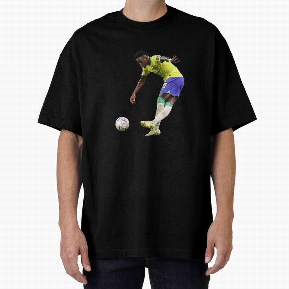 Vinicius Junior rabona Classic T-Shirt Join the Countdown to Match Day Hype around FIFA World Cup 2026, Mbappe and Neymar, Brazil, Portugal and Argentina, Soccer Culture, Superstar Moments, National Team Dreams and Competitive Fire; Built for