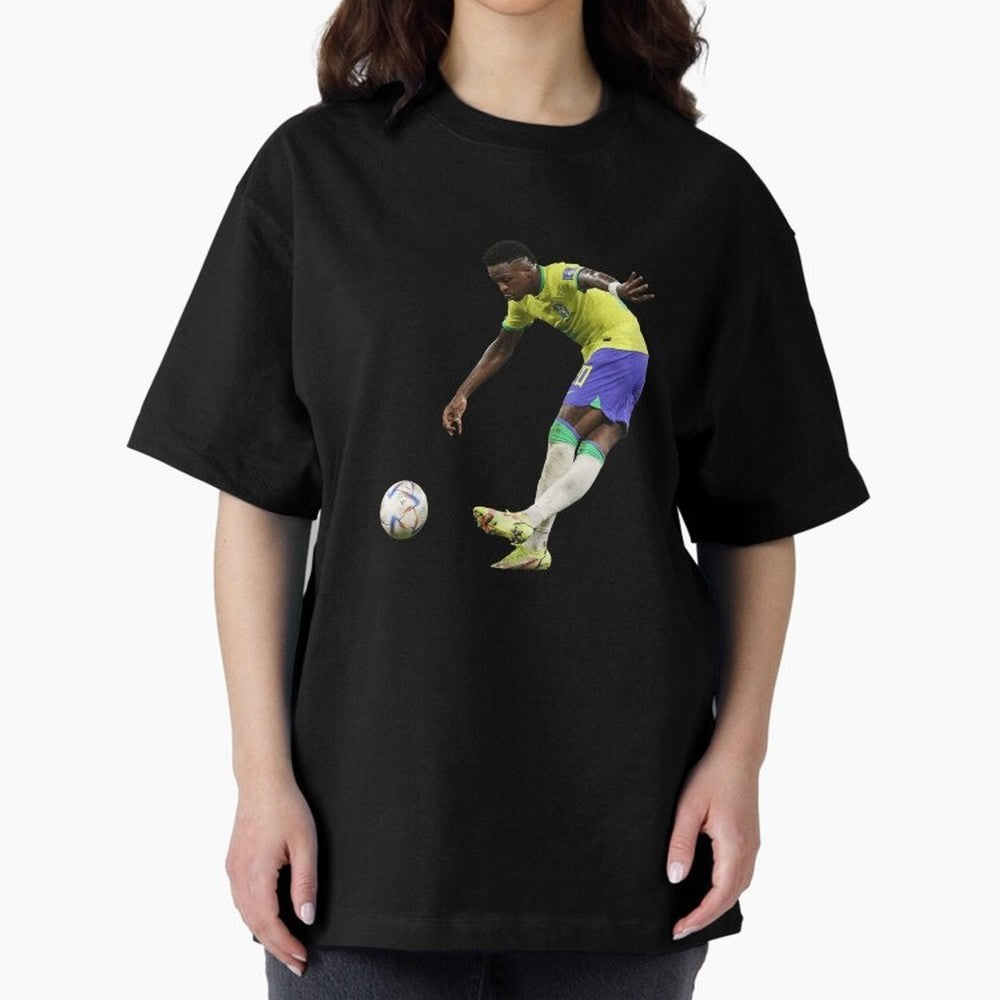 Vinicius Junior rabona Classic T-Shirt Join the Countdown to Match Day Hype around FIFA World Cup 2026, Mbappe and Neymar, Brazil, Portugal and Argentina, Soccer Culture, Superstar Moments, National Team Dreams and Competitive Fire; Built for