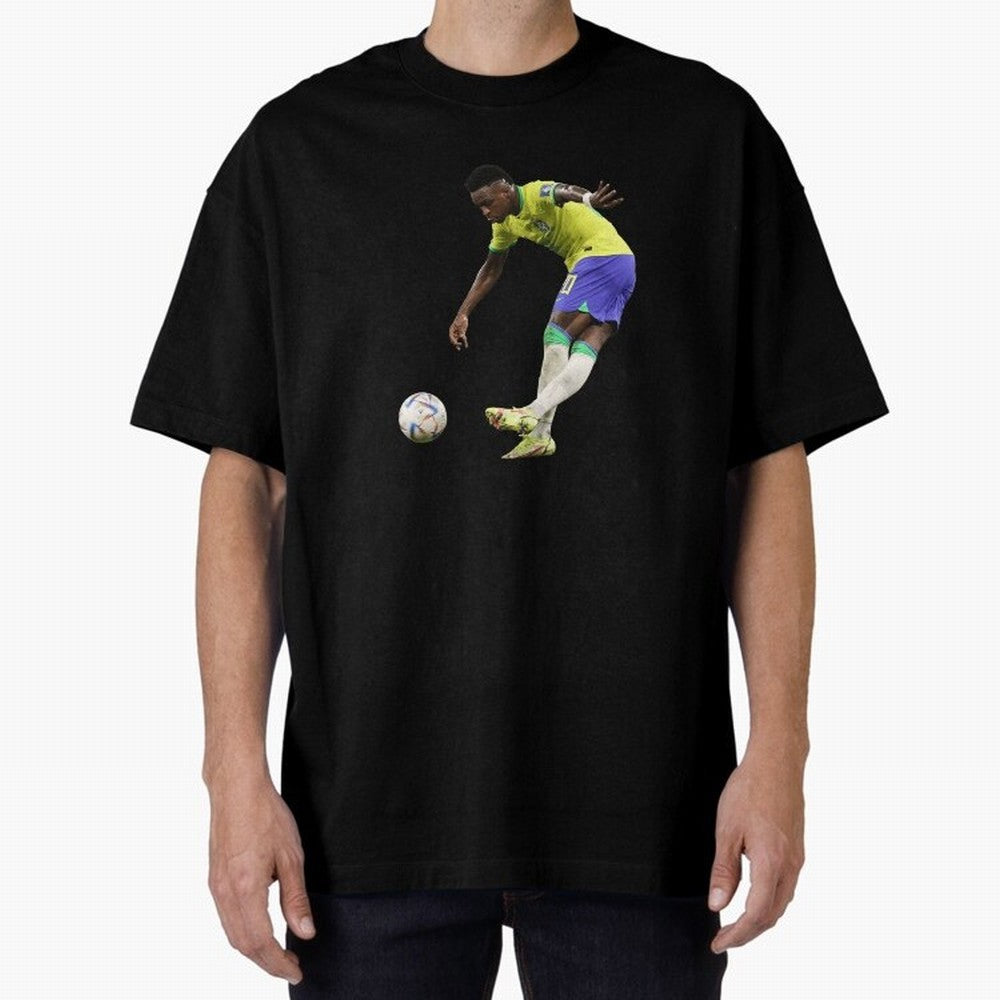 Vinicius Junior rabona Classic T-Shirt Step into FIFA World Cup 2026 USA Canada Mexico for Fans of Messi and Cristiano Ronaldo and Argentina, France and Brazil, Bringing Vintage Soccer Flavor, Modern Football Stars, National Flags and Final Night