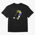 Vinicius Junior rabona Classic T-Shirt Step into FIFA World Cup 2026 USA Canada Mexico for Fans of Messi and Cristiano Ronaldo and Argentina, France and Brazil, Bringing Vintage Soccer Flavor, Modern Football Stars, National Flags and Final Night
