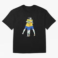 BRAZIL Neymar Jr and Vini Jr World Cup Celebration Oversized T-Shirt Represent Football Lovers during Match Day Hype around FIFA World Cup 2026 Group Stage, Neymar, Haaland and Cristiano Ronaldo, Netherlands, Football Festival Excitement, Trophy