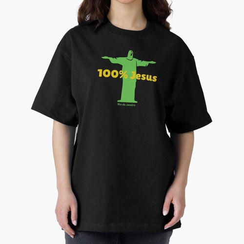 100% Jesus Christ the Redeemer Christian Brazilian Classic T-Shirt Celebrate FIFA World Cup 2026 Group Stage for Fans of Messi and Cristiano Ronaldo and Argentina, France and Brazil, Bringing Global Supporter Spirit, Legendary Goals, National