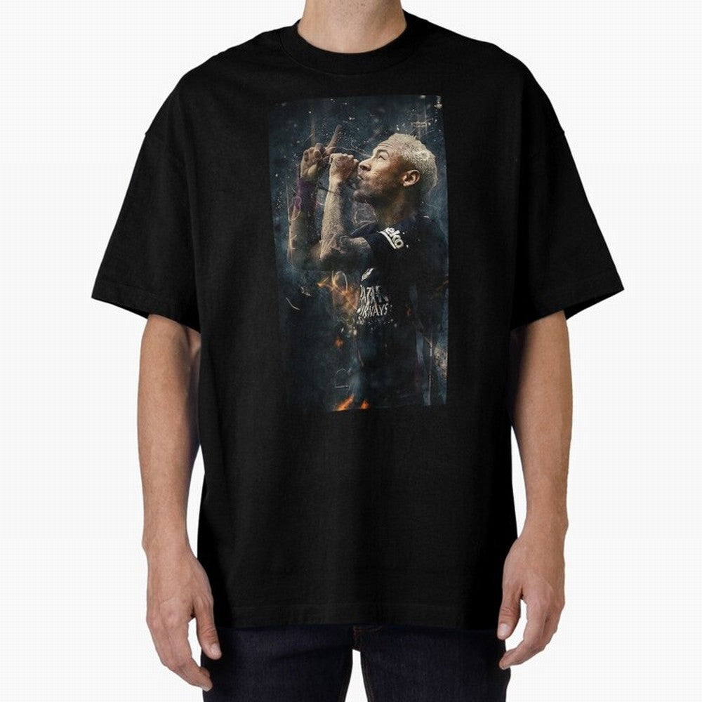 Neymar Junior - Design #o22 Oversized T-Shirt Enjoy the FIFA World Cup 2026 USA Canada Mexico Journey through Neymar Highlights, Argentina Pride, Match Day Excitement, Supporter Culture, Golden Goals and Global Football Passion; Made for Die Hard