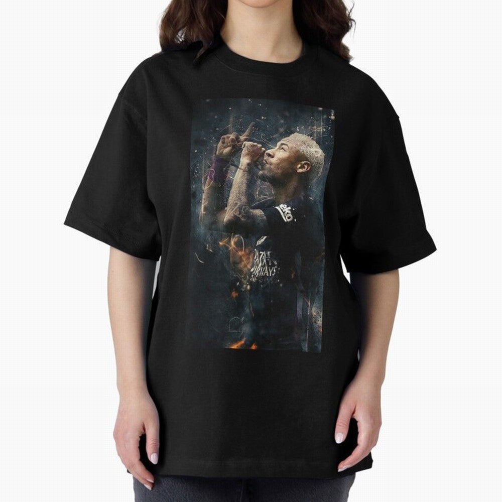 Neymar Junior - Design #o22 Oversized T-Shirt Enjoy the FIFA World Cup 2026 USA Canada Mexico Journey through Neymar Highlights, Argentina Pride, Match Day Excitement, Supporter Culture, Golden Goals and Global Football Passion; Made for Die Hard