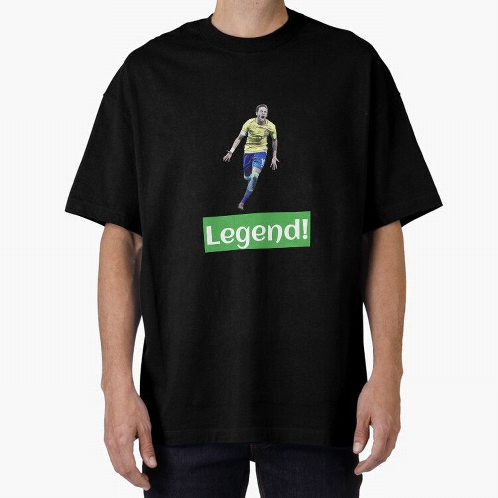 neymar art - neymar illustration T Shirt Oversized T-Shirt Live the Energy of the FIFA World Cup 2026 Group Stage Journey through Cristiano Ronaldo Highlights, Spain Pride, Fan Favorite Moments, National Team Passion, Big Match Drama and Soccer
