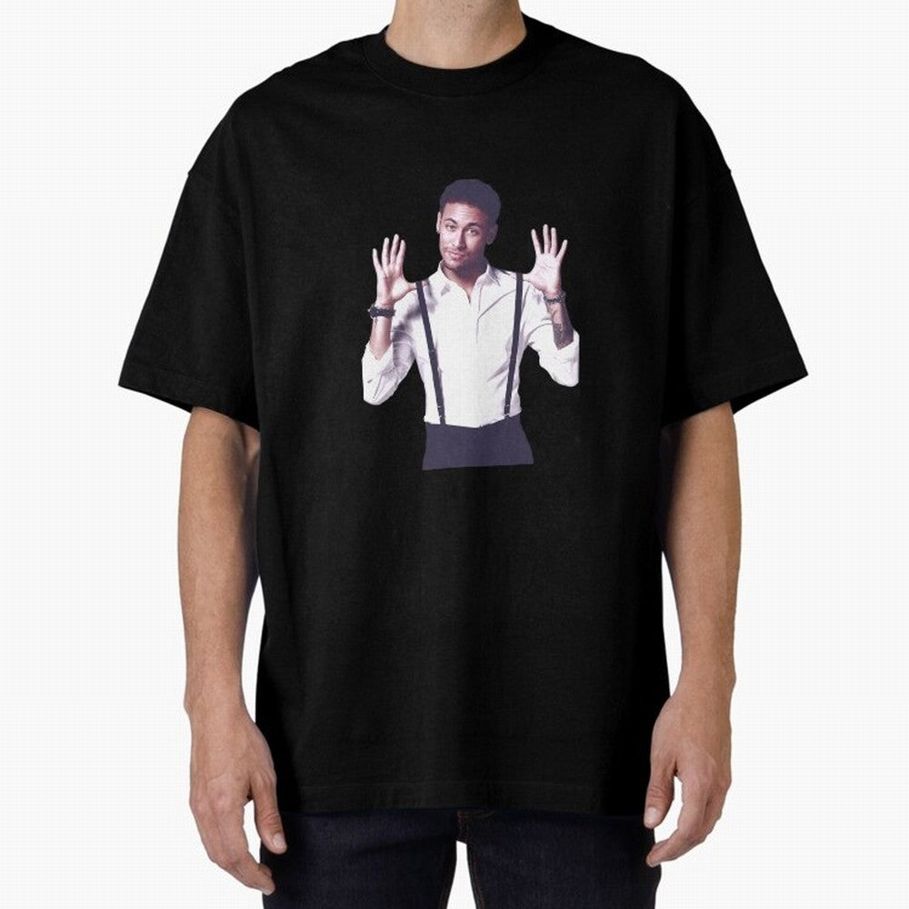 Stylish Neymar Junior Classic T-Shirt Celebrate Classic Football Spirit in Match Day Hype around FIFA World Cup 2026, Haaland, Argentina, France and Brazil, Vintage Soccer Flavor, Modern Football Stars, National Flags and Final Night Emotion; Made