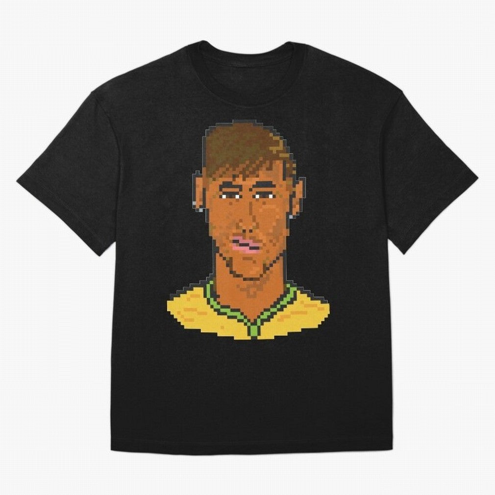 Neymar Jr Oversized T-Shirt Join FIFA World Cup 2026 Group Stage Spirit, Filled with Spain, Mbappe, Match Day Excitement, Supporter Culture, Golden Goals and Global Football Passion; Ideal for Football Dads, Football Moms, Friends, Collectors and