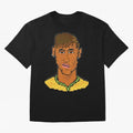 Neymar Jr Oversized T-Shirt Join FIFA World Cup 2026 Group Stage Spirit, Filled with Spain, Mbappe, Match Day Excitement, Supporter Culture, Golden Goals and Global Football Passion; Ideal for Football Dads, Football Moms, Friends, Collectors and