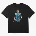 Neymar Jr watercolor drawing Classic T-Shirt Carry the FIFA World Cup 2026 Group Stage Journey through Messi, CR7 and Mbappe Highlights, Argentina Pride, Soccer Culture, Superstar Moments, National Team Dreams and Competitive Fire; Ideal for