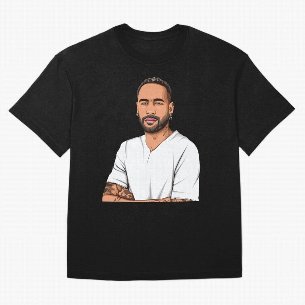 Neymar Jr. Classic T-Shirt Bring Home FIFA World Cup 2026 Group Stage Spirit, with Portugal, Spain and Germany, Messi and Cristiano Ronaldo, Soccer Culture, Superstar Moments, National Team Dreams and Competitive Fire; Great for Watch Parties,