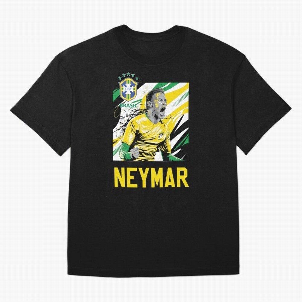 Neymar Jr Essential T-Shirt Show Your Tournament Heart for FIFA World Cup 2026 USA Canada Mexico for Fans of Messi and Cristiano Ronaldo and Brazil, Portugal and Argentina, Bringing Football History, Final Match Energy, Crowd Noise and Once in a