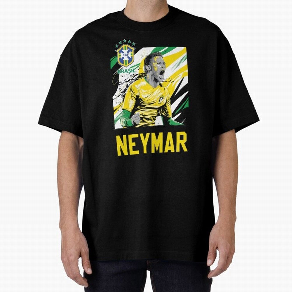 Neymar Jr Essential T-Shirt Show Your Tournament Heart for FIFA World Cup 2026 USA Canada Mexico for Fans of Messi and Cristiano Ronaldo and Brazil, Portugal and Argentina, Bringing Football History, Final Match Energy, Crowd Noise and Once in a