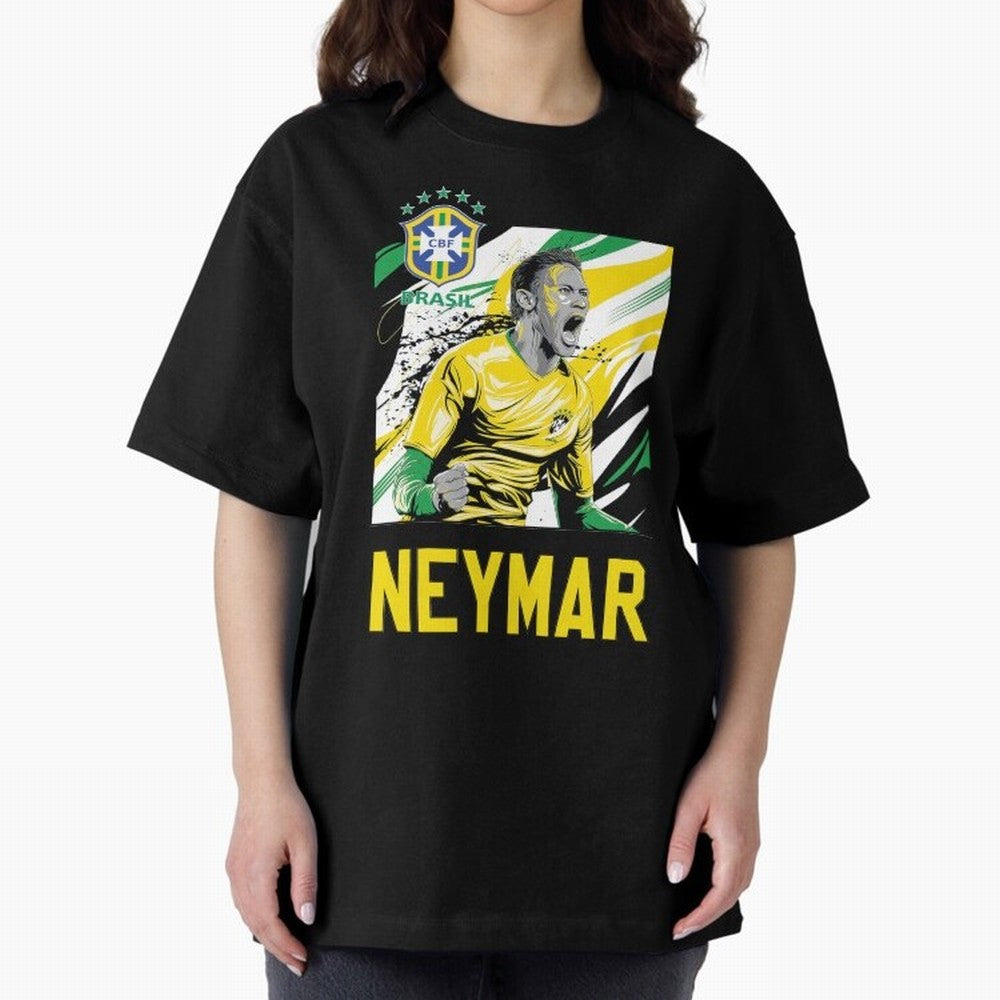 Neymar Jr Essential T-Shirt Show Your Tournament Heart for FIFA World Cup 2026 USA Canada Mexico for Fans of Messi and Cristiano Ronaldo and Brazil, Portugal and Argentina, Bringing Football History, Final Match Energy, Crowd Noise and Once in a