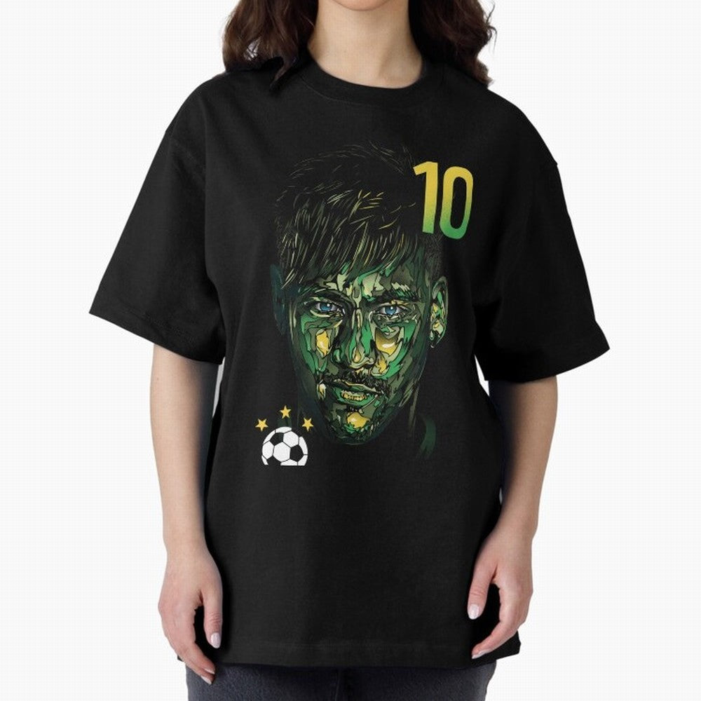 Neymar Jr. Oversized T-Shirt Make Every Kick Count in the FIFA World Cup 2026 Group Stage Journey through Mbappe and Neymar Highlights, Argentina, France and Brazil Pride, Retro Football Energy, Iconic Rivalries, Trophy Chase Drama and Stadium