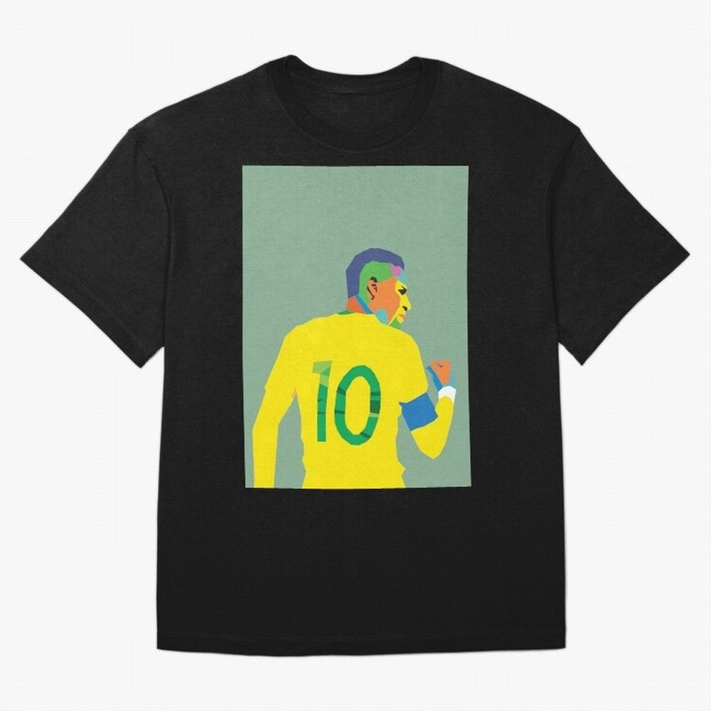 Neymar Jr Oversized T-Shirt Join the Global Buzz around Match Day Hype around FIFA World Cup 2026 Group Stage, Haaland, England, Vintage Soccer Flavor, Modern Football Stars, National Flags and Final Night Emotion; Ideal for Passionate Fans Who
