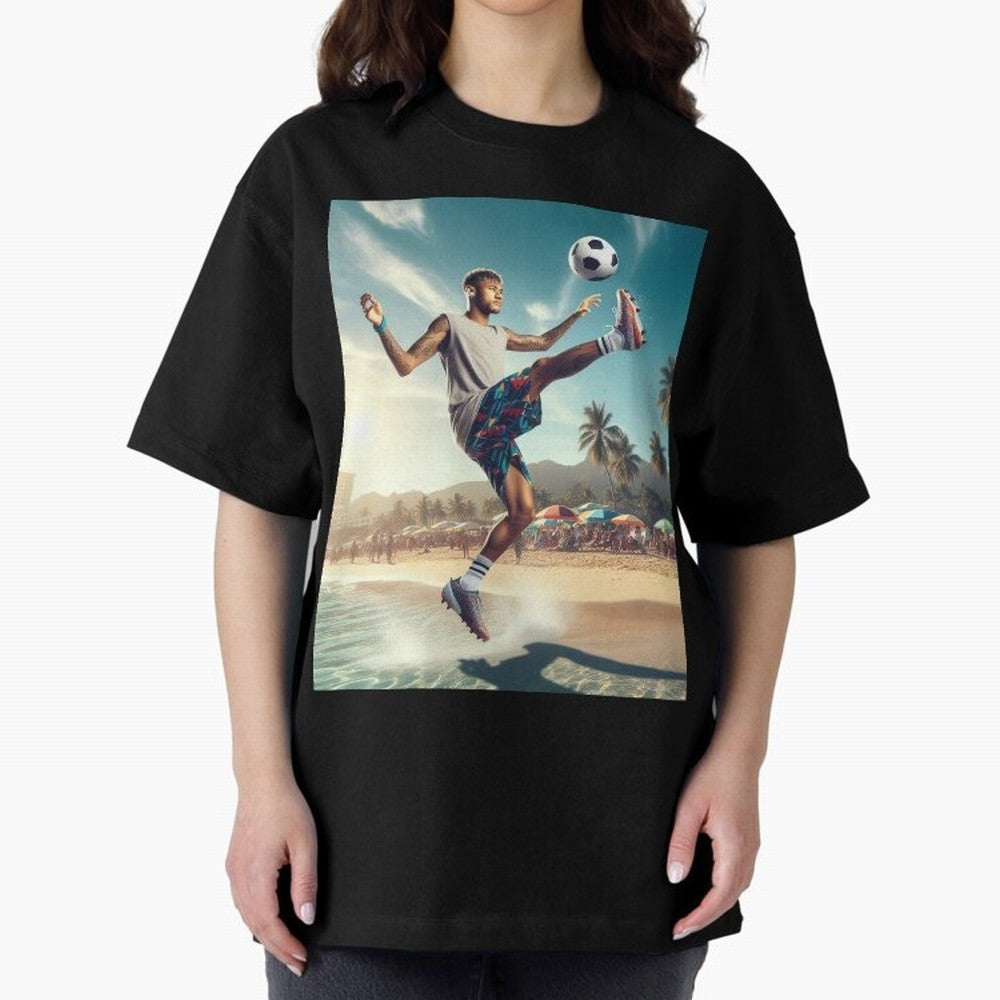 Neymar Junior Playing on Beach Classic T-Shirt Bring Home FIFA World Cup 2026 USA Canada Mexico Made for Cristiano Ronaldo, England Energy, Soccer Culture, Superstar Moments, National Team Dreams and Competitive Fire; Great for Supporters Who Love