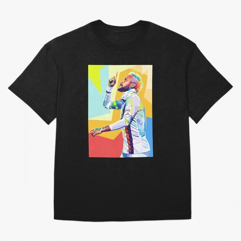 Neymar Jr Wpap pop art Oversized T-Shirt Make Game Day About FIFA World Cup 2026 USA Canada Mexico for Fans of Messi, Neymar and Mbappe and Argentina, Bringing Supporter Pride, Iconic Celebrations, Legendary Names and Global Match Day Energy;