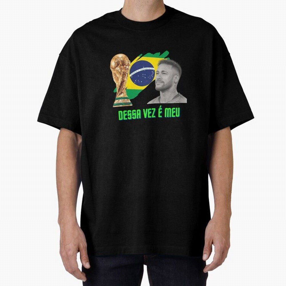 Neymar World Cup Classic T-Shirt Stand Proud for Match Day Hype around FIFA World Cup 2026, Neymar, Haaland and Cristiano Ronaldo, France, Football History, Final Match Energy, Crowd Noise and Once in a Lifetime Moments; Great for Watch Parties,