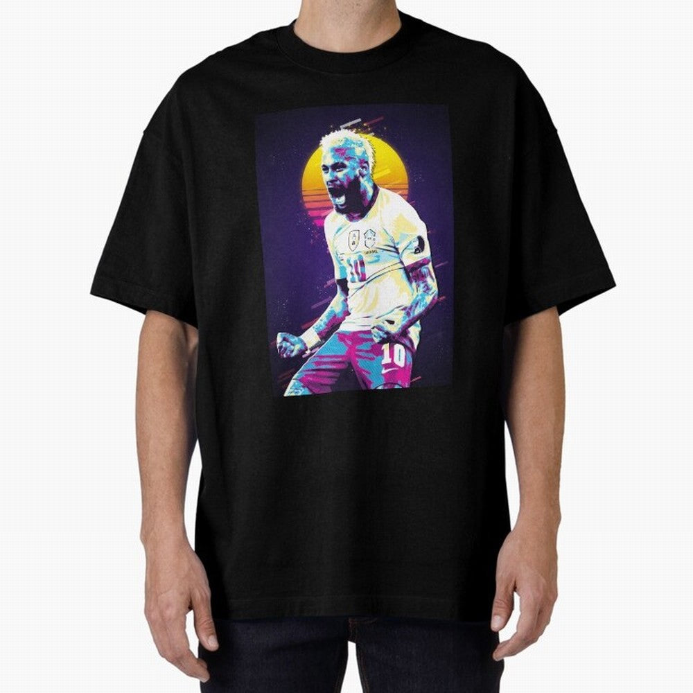 Neymar JR retro 80s Classic T-Shirt Refresh the FIFA World Cup 2026 USA Canada Mexico Journey through Cristiano Ronaldo Highlights, Argentina and Brazil Pride, Football Festival Excitement, Trophy Ambitions, Country Rivalries and Star Player Buzz;