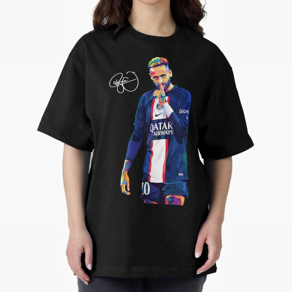 Neymar Jr Wpap Art Classic T-Shirt Celebrate Football Heritage in FIFA World Cup 2026 for Fans of Mbappe and Germany, Bringing Stadium Memories, Football Loyalty, International Chants and Championship Tradition; Made for Die Hard Supporters, Soccer