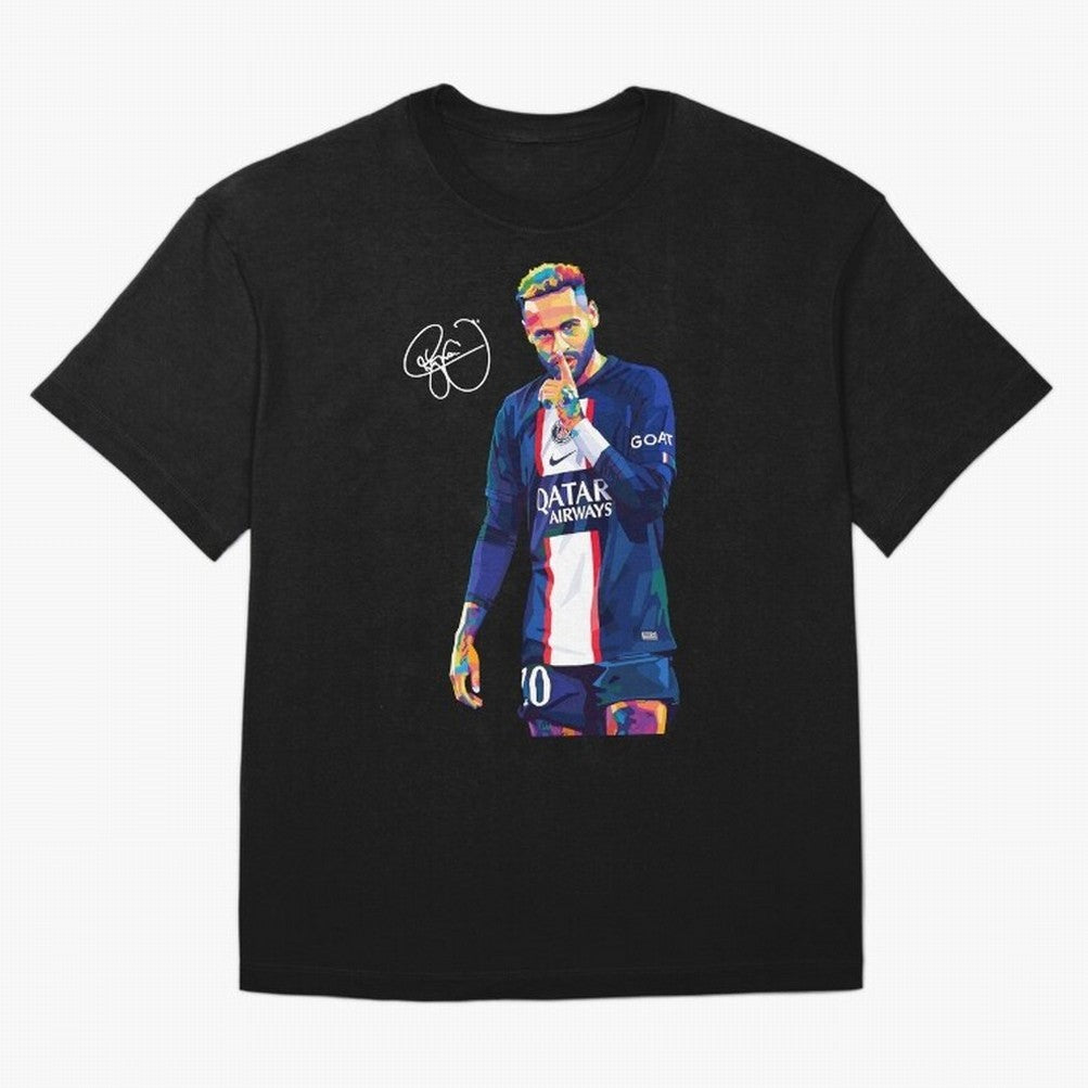 Neymar Jr Wpap Art Classic T-Shirt Celebrate Football Heritage in FIFA World Cup 2026 for Fans of Mbappe and Germany, Bringing Stadium Memories, Football Loyalty, International Chants and Championship Tradition; Made for Die Hard Supporters, Soccer