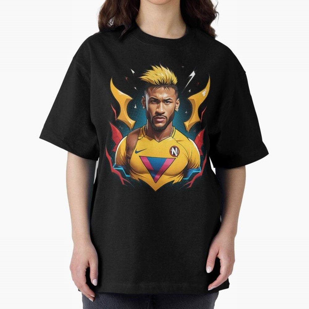 Neymar Jr illustration Classic T-Shirt Celebrate Soccer Greatness during FIFA World Cup 2026 Spirit, Built around France, CR7, Champion Mindset, Group Stage Buzz, Knockout Tension and Passionate Fan Culture; Ideal for Passionate Fans Who Love