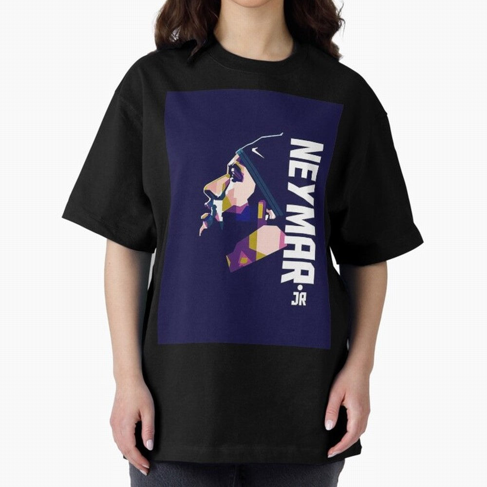 Neymar Jr Art Print Navy Classic T-Shirt Celebrate National Team Dreams in FIFA World Cup 2026 Group Stage Spirit, with Germany, Haaland, Global Supporter Spirit, Legendary Goals, National Colors and Tournament Celebration; Ideal for Fans Who