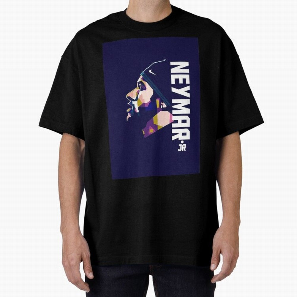 Neymar Jr Art Print Navy Classic T-Shirt Celebrate National Team Dreams in FIFA World Cup 2026 Group Stage Spirit, with Germany, Haaland, Global Supporter Spirit, Legendary Goals, National Colors and Tournament Celebration; Ideal for Fans Who