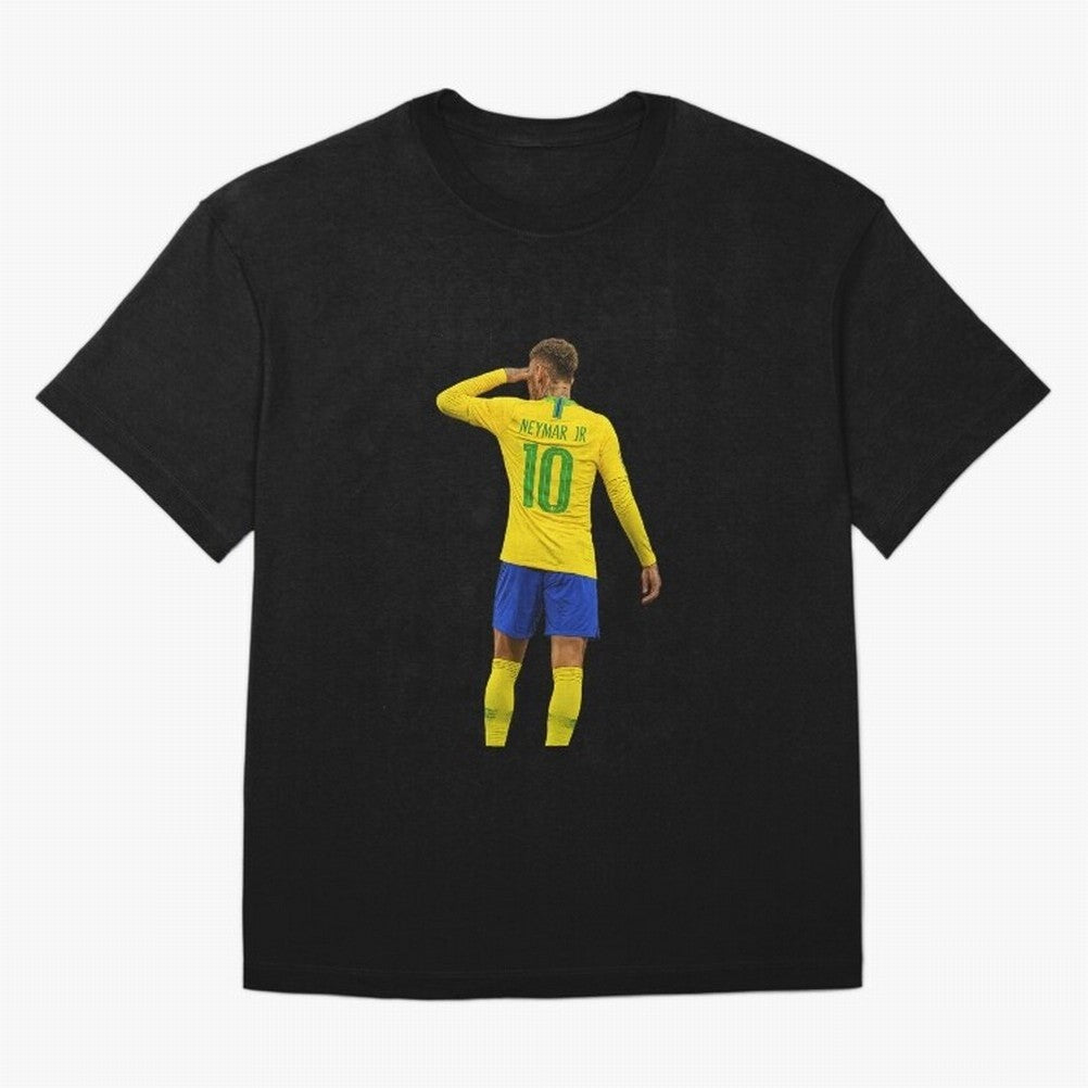 Neymar Jr. - Brazilian Greatness Classic T-Shirt Showcase Global Football Passion for FIFA World Cup 2026 USA Canada Mexico, with Messi, CR7 and Mbappe, Spain and Netherlands, Vintage Soccer Flavor, Modern Football Stars, National Flags and Final