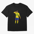 Neymar Jr. - Brazilian Greatness Classic T-Shirt Showcase Global Football Passion for FIFA World Cup 2026 USA Canada Mexico, with Messi, CR7 and Mbappe, Spain and Netherlands, Vintage Soccer Flavor, Modern Football Stars, National Flags and Final