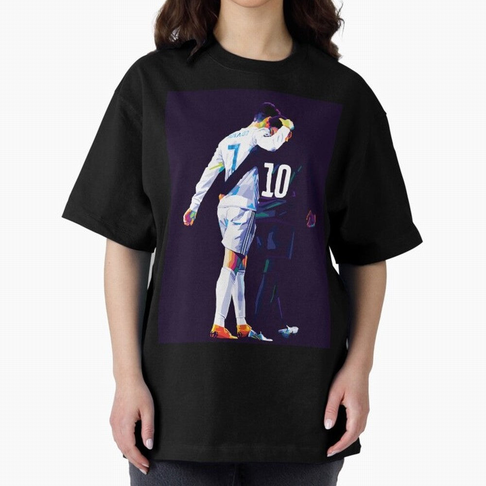 Neymar x Ronaldo Wpap Pop Art Classic T-Shirt Experience Global Football Passion for FIFA World Cup 2026 USA Canada Mexico, Connected to CR7, Argentina, France and Brazil, Tournament Hype, Historic Matchups, Family Viewing Parties and Global Sports