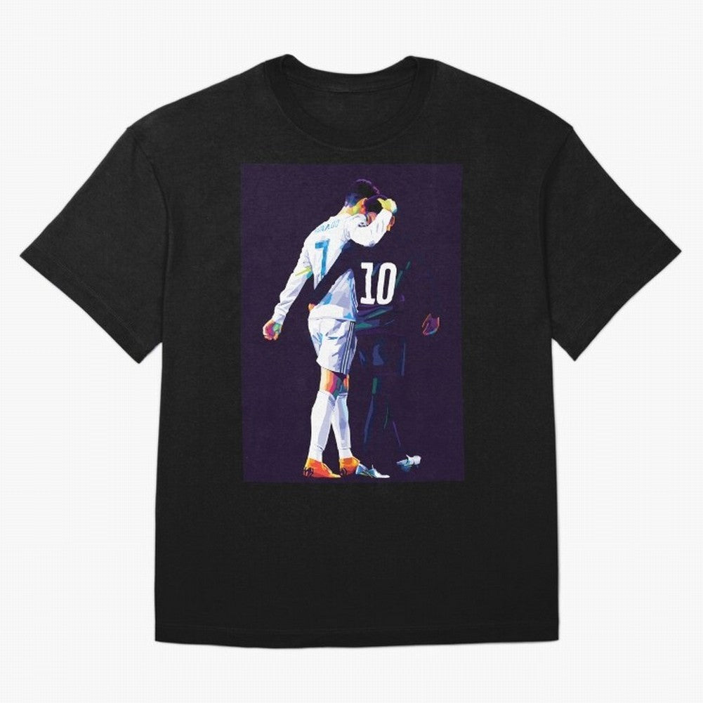 Neymar x Ronaldo Wpap Pop Art Classic T-Shirt Experience Global Football Passion for FIFA World Cup 2026 USA Canada Mexico, Connected to CR7, Argentina, France and Brazil, Tournament Hype, Historic Matchups, Family Viewing Parties and Global Sports